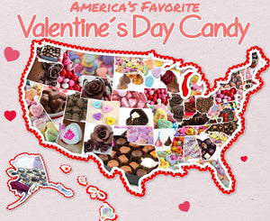 Most Popular Valentine’s Day Candy by State lsgibnasst.store