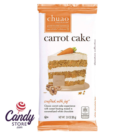 Chuao Carrot Cake Chocolate Bar - 12ct