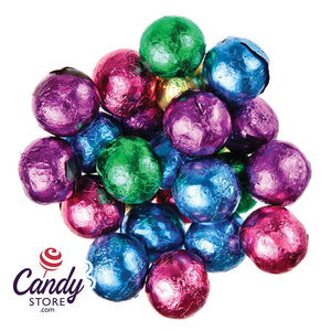 Dark Chocolate Foiled Christmas Balls Madelaine - 10lb