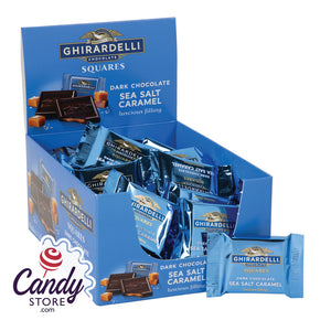 Ghirardelli Salted Caramel Squares Dark Chocolate Bulk - 55ct