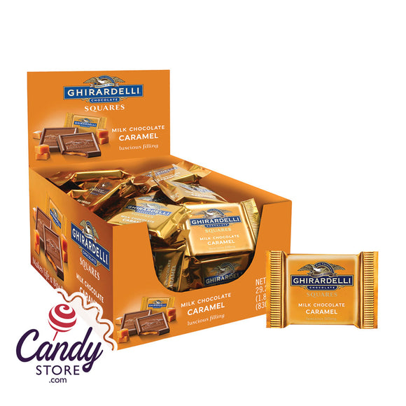 Ghirardelli Squares Milk Caramel - 55ct Bulk