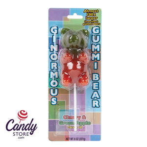 Ginormous Gummi Bear Pops - 12ct