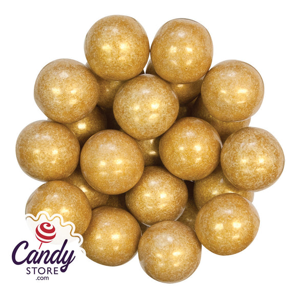 Gold Shimmer Gumballs - 2lb