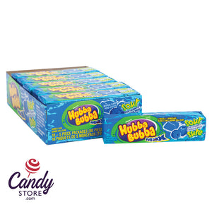 Hubba Bubba Sour Blue Raspberry Bubble Gum - 18ct