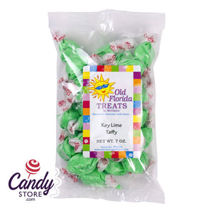 Key Lime Old Florida Treats Taffy - 12ct Bags