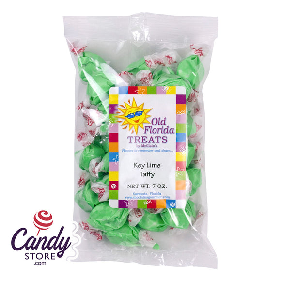 Key Lime Old Florida Treats Taffy - 12ct Bags