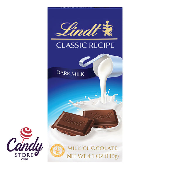 Lindt Classic Recipe 45% Milk Chocolate Bars - 12ct