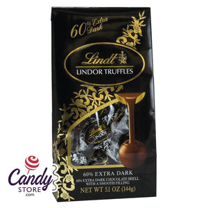 Lindt Lindor 60% Extra Dark Truffles  - 6ct