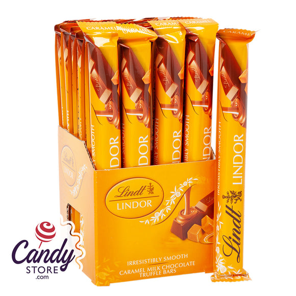 Lindt Lindor Milk Chocolate Caramel Stick - 24ct