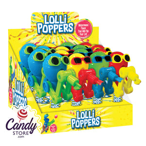 Lolli Poppers Retractable Lollipop Holders - 16ct