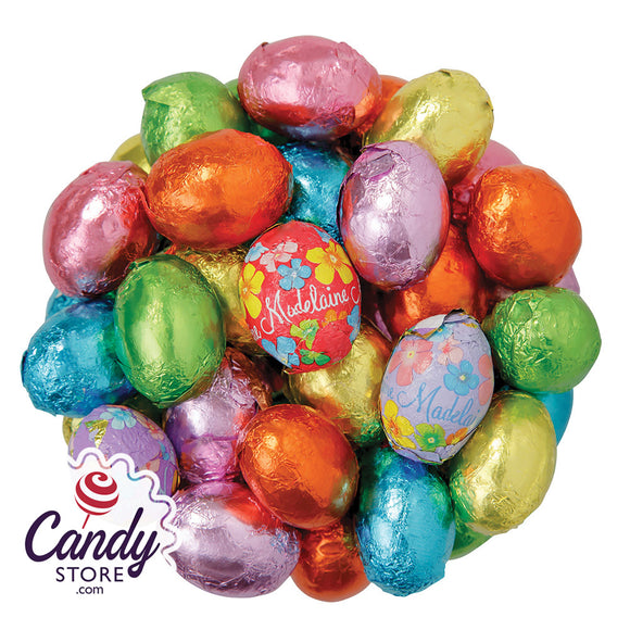 Milk Chocolate Foiled Easter Eggs Madelaine - 10lb