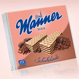 Manner Chocolate Cream-Filled Wafers - 12ct lsgibnasst.store