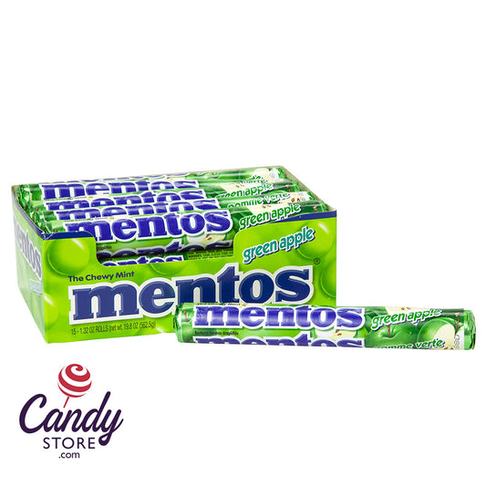 Mentos Green Apple - 15ct Rolls