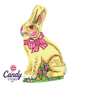 Milk Chocolate Foiled Sitting Rabbit Madelaine - 48ct