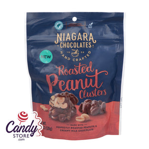 Milk Chocolate Roasted Peanut Niagara Choocolates Clusters - 6ct