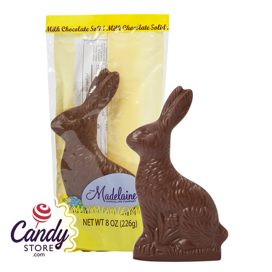 Milk Chocolate Sitting Rabbit Madelaine - 24ct