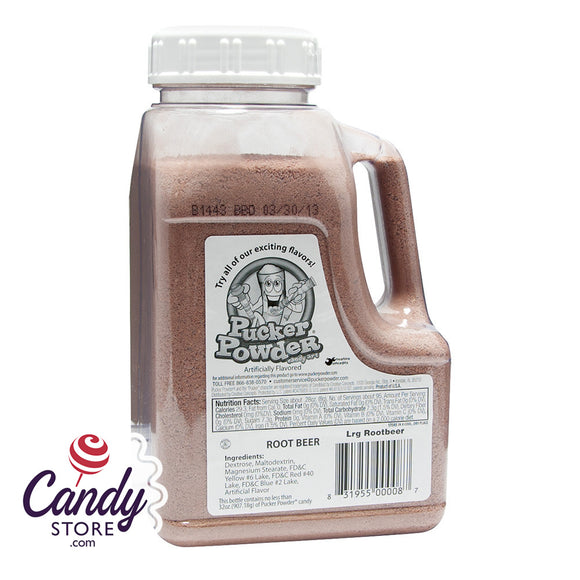 Pucker Powder Sweet Brown Rootbeer Bottle - 1ct