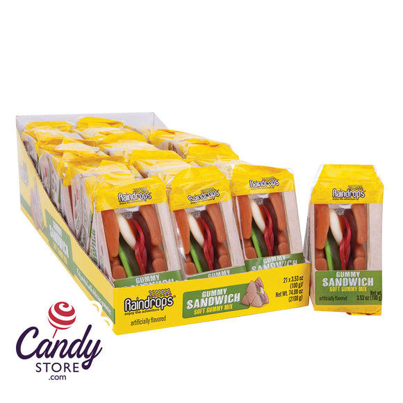 Raindrops Gummy Sandwich Candy - 21ct