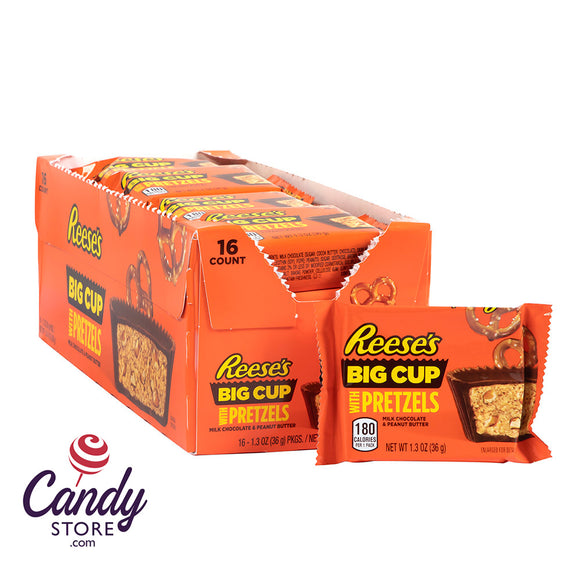 Reese's Big Cup w Pretzels - 16ct