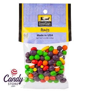 Runts Clear Window Peg Bags 4.5oz - 12ct lsgibnasst.store