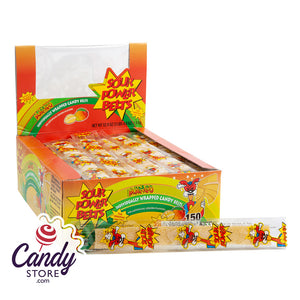 Sour Power Belts Wrapped Mango - 150ct