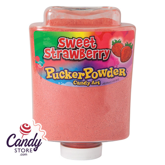 Pucker Powder Sweet Red Strawberry Bottle - 1ct