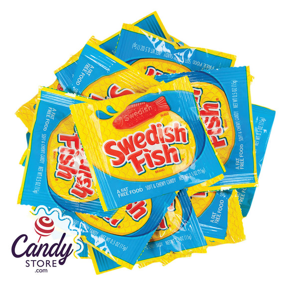 Swedish Fish Treatz Mini Bags 400-Piece - 13.2lb Bulk