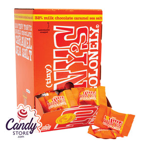 Tony's Chocolonely Milk Chocolate Caramel Sea Salt Tinys - 100ct Bars