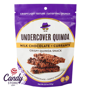 Undercover Quinoa + Currants Milk Chocolate Snacks - 12ct