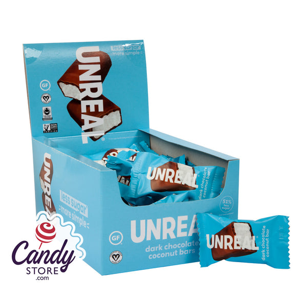 Unreal Dark Chocolate Coconut Bars - 40ct