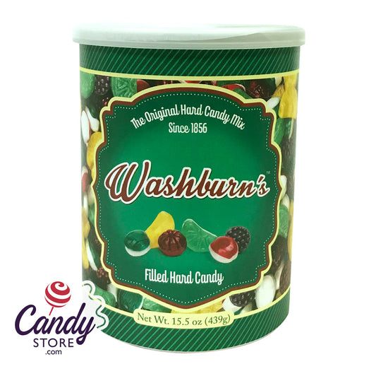 Washburn's Hard Candy Filled w Cocoa - 12ct